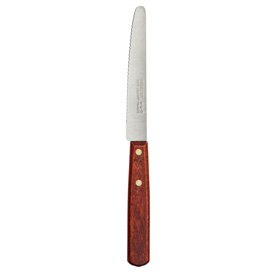 Couteau de table français dentelé Nogent 4,25" - Charme