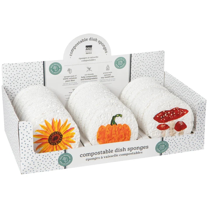 Now Designs Autumn Bounty Sponges - 3 Style Options