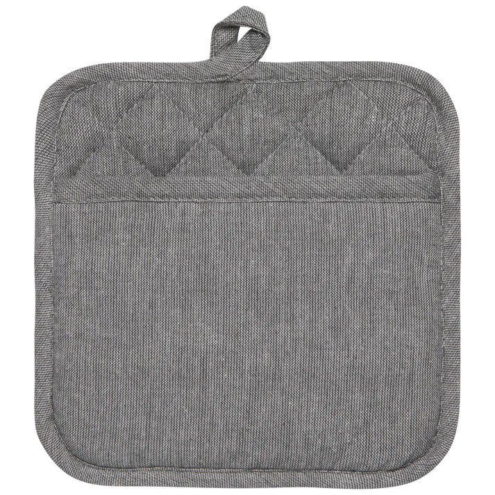 Now Designs Silicone-Cotton Pocket Potholder - Slate