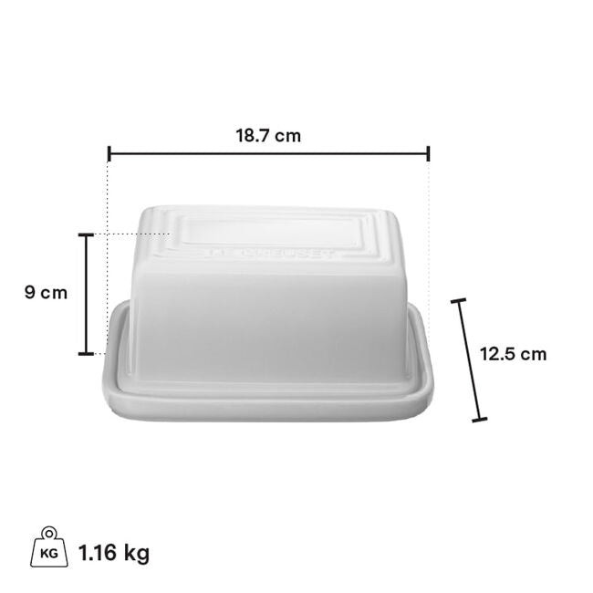Le Creuset 1lb Butter Dish - Artichaut
