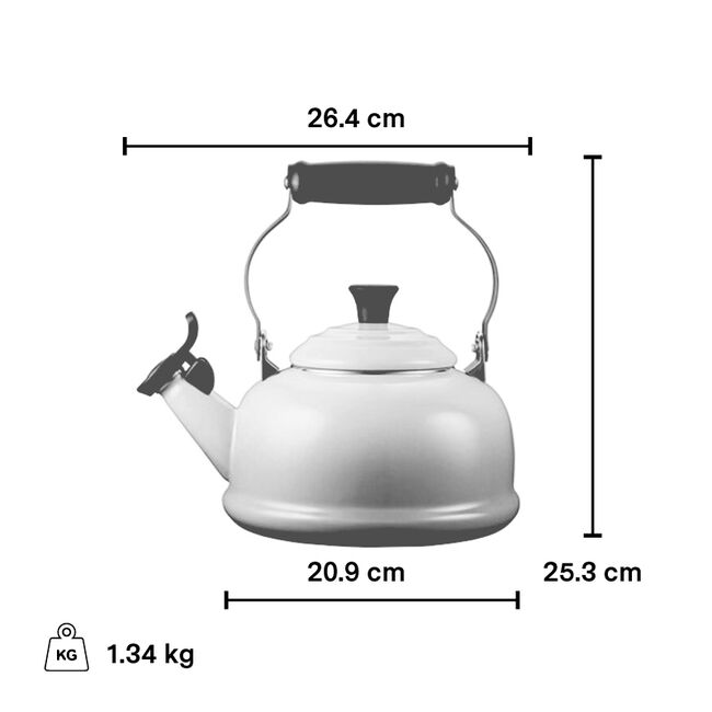 Le Creuset 1.6L Classic Whistling Kettle - Flame