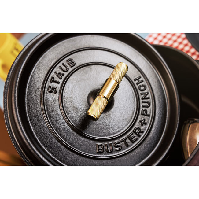 STAUB Stainless Steel Knob Buster Punch T-Bar - Brass