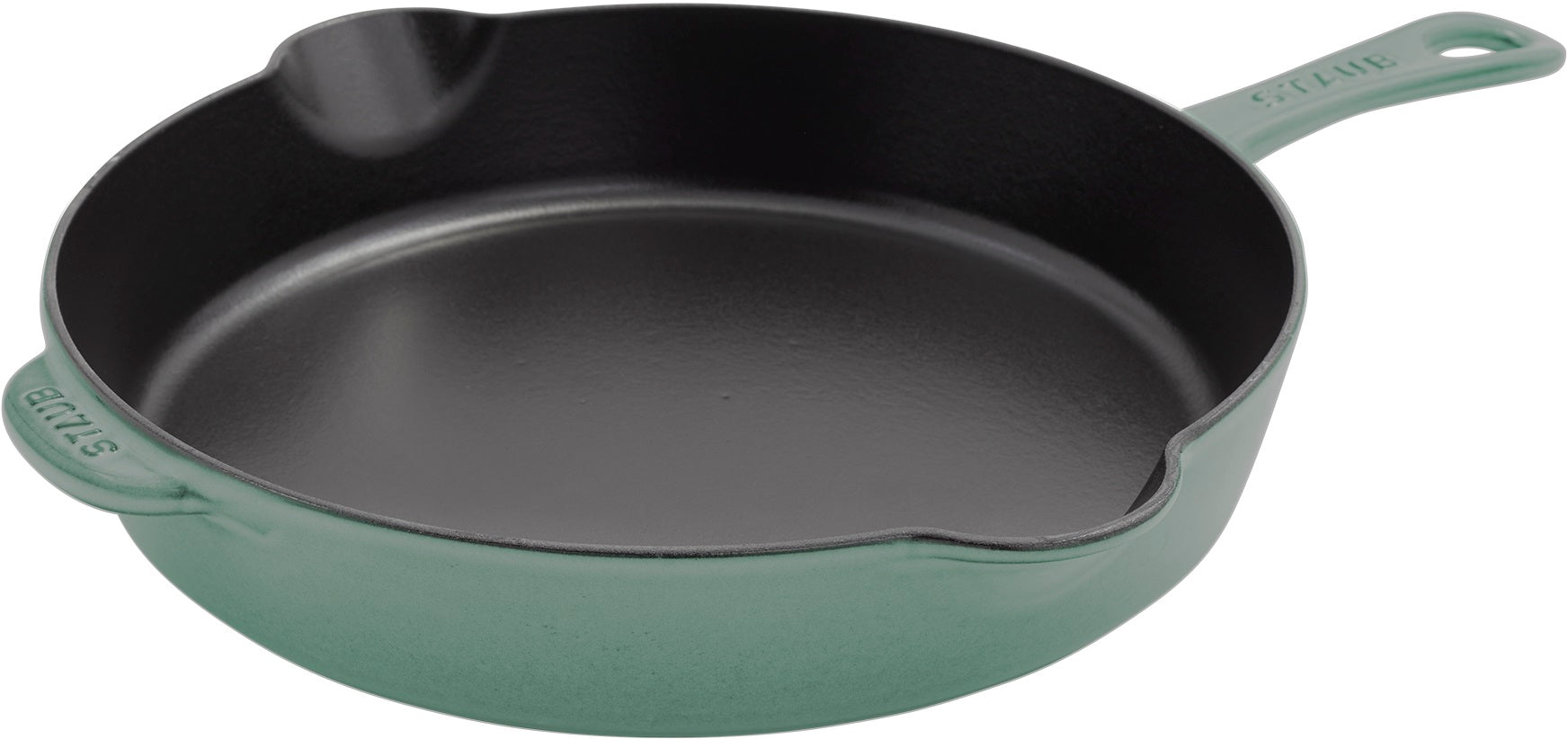 STAUB Cast Iron Traditional Deep Frypan 22 cm / 8.5 inch  - Eucalyptus