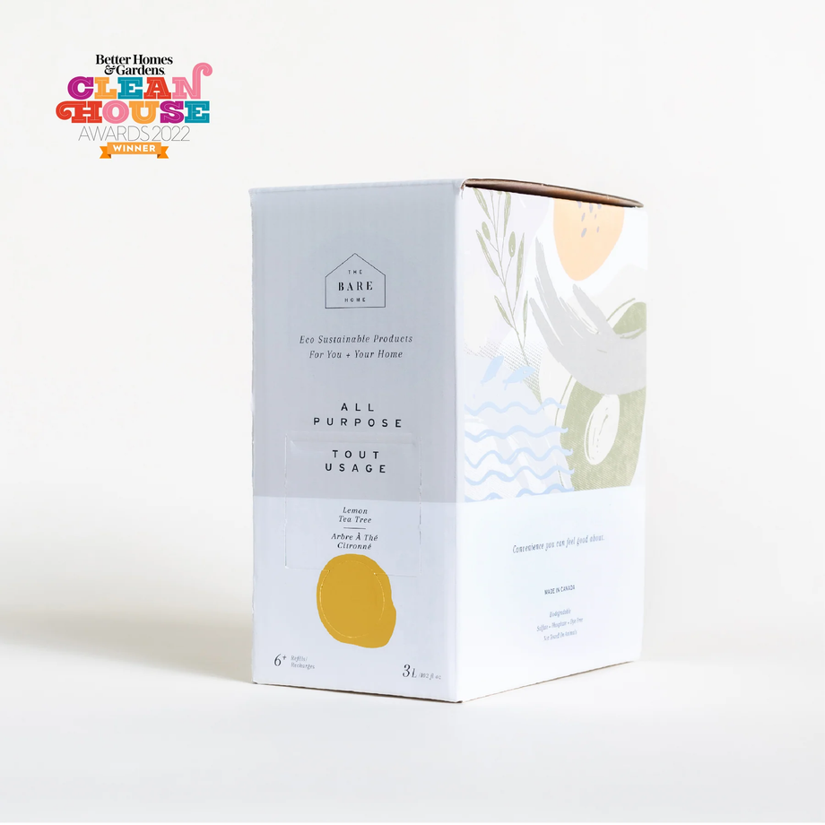 La maison nue tout usage Cleaner 3L Refill Box - Lemon Tea Tree