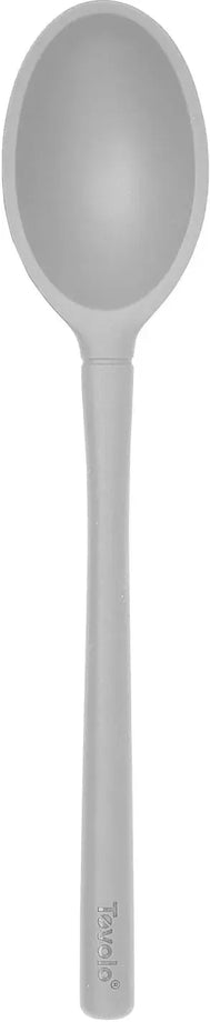 Tovolo Flex-Core All Silicone Solid Deep Spoon - Oyster Gray