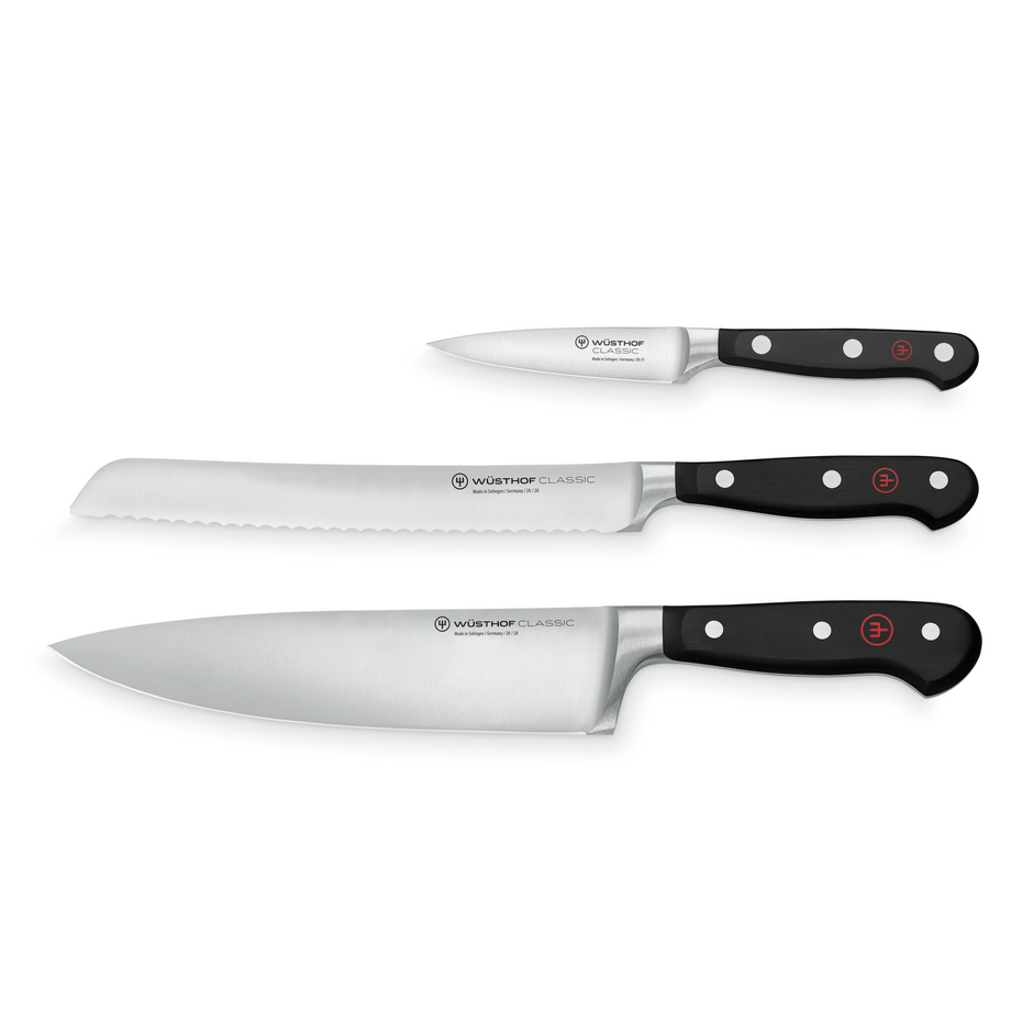Wusthof Classic 3pc Knife Set