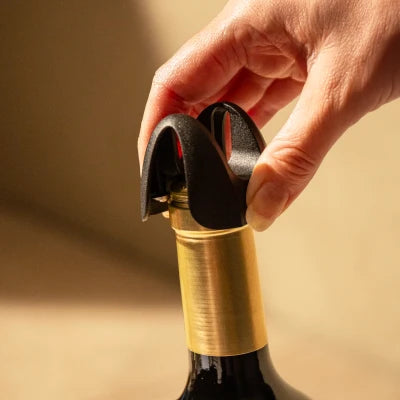 Coupe- capsule Vacu Vin - Noir