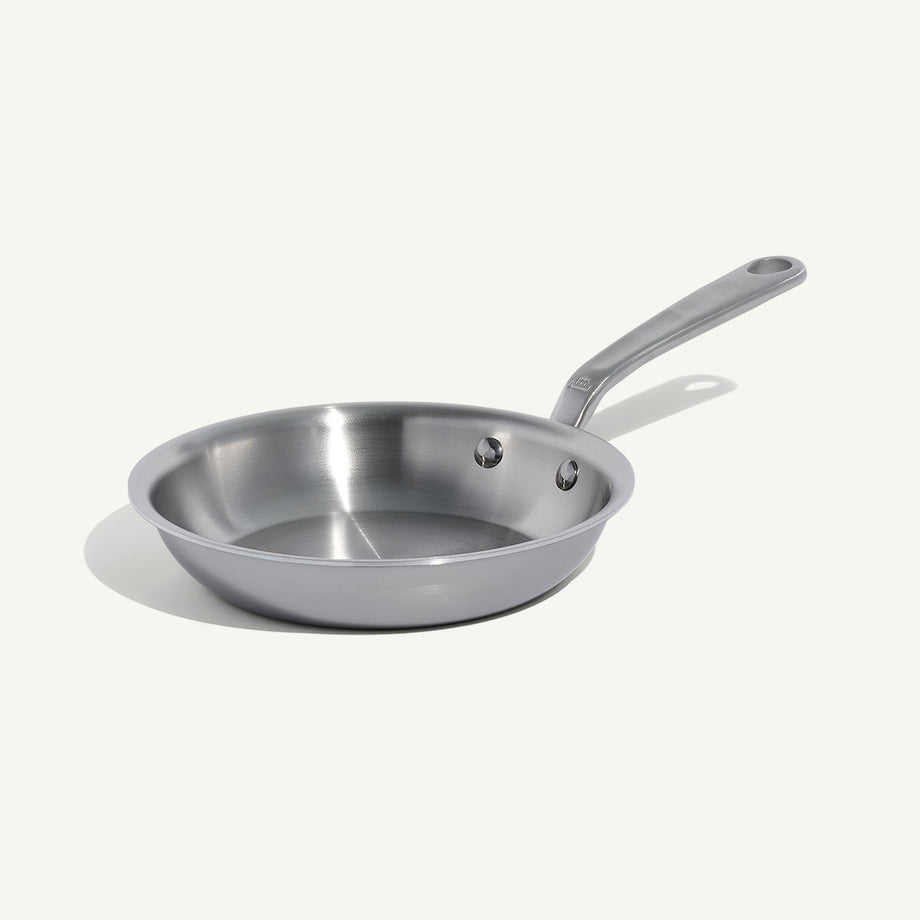 MADE IN Cookware 8" 5-ply Stainless Steel Frying Pan