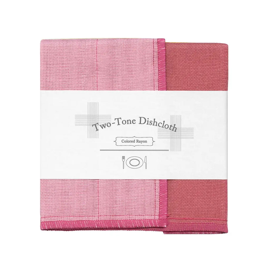 IPPINKA Nawrap Two-Tone Dishcloth - Strawberry