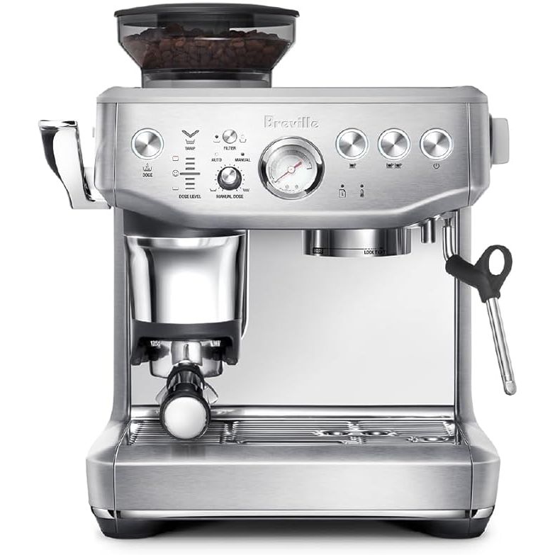 Breville the Barista Express® Impress - Brushed Stainless Steel