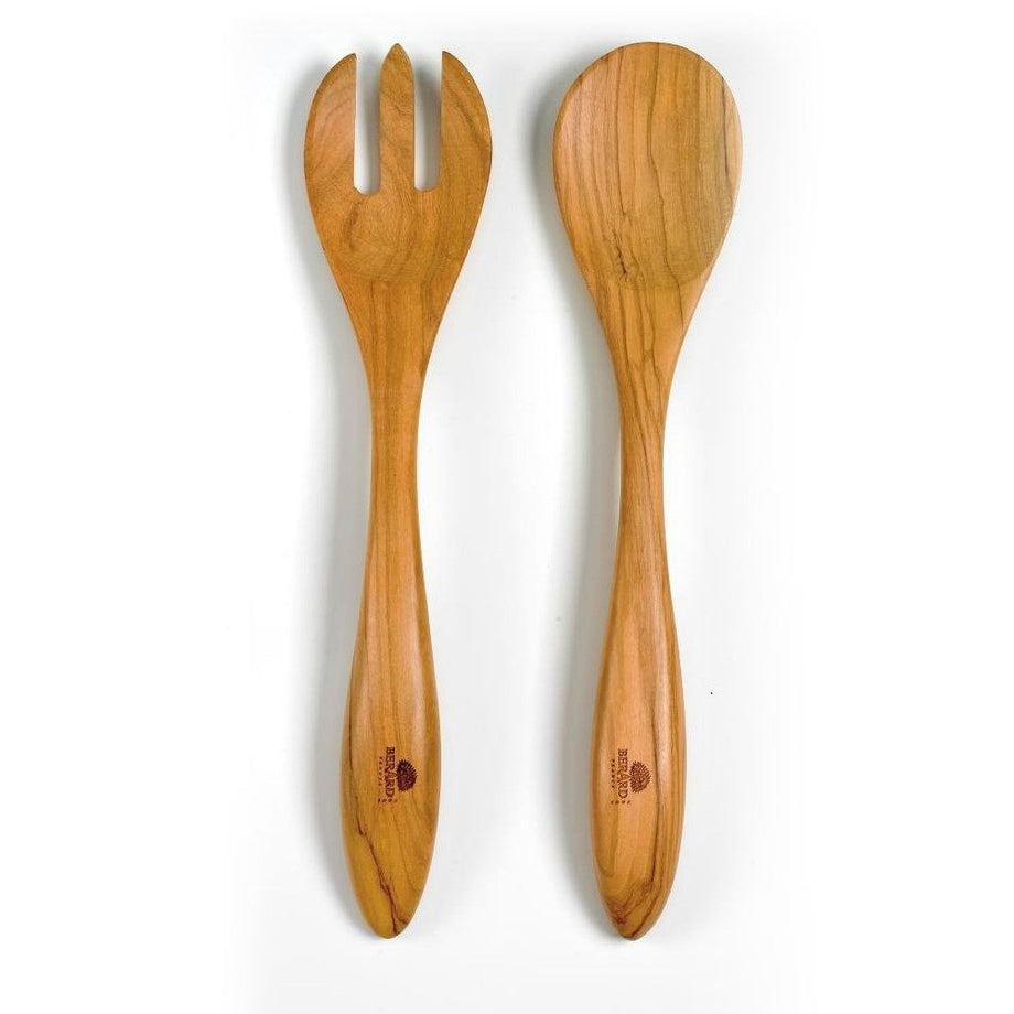 Berard Terra Couverts à salade en bois d'olivier