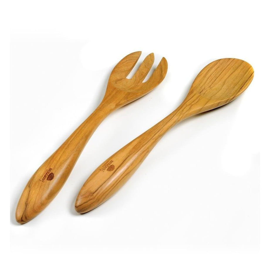 Berard Terra Couverts à salade en bois d'olivier