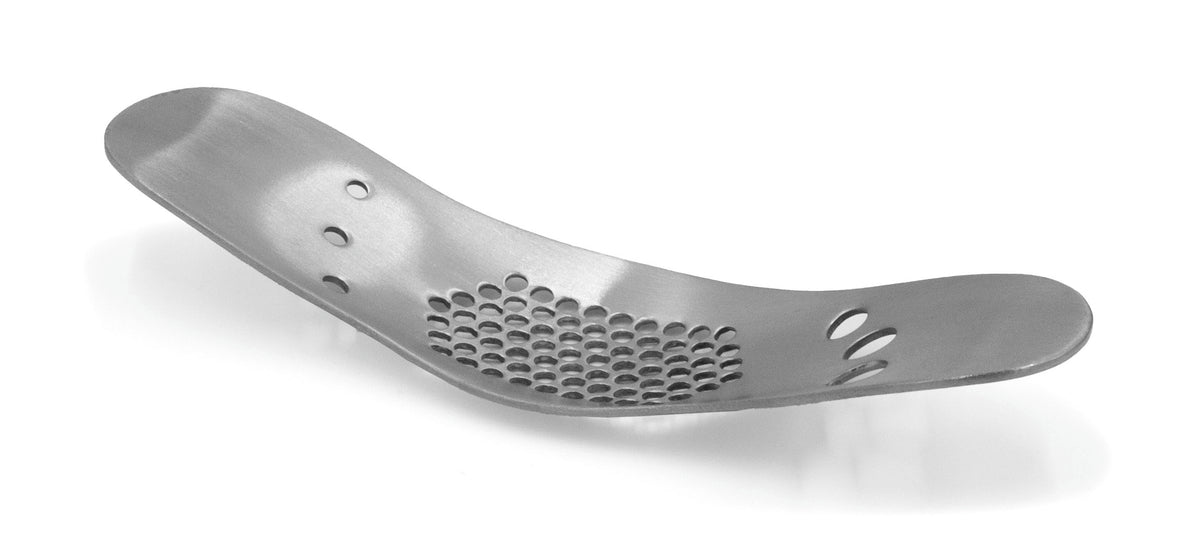 Port Style Garlic Crusher w/Herb Striper