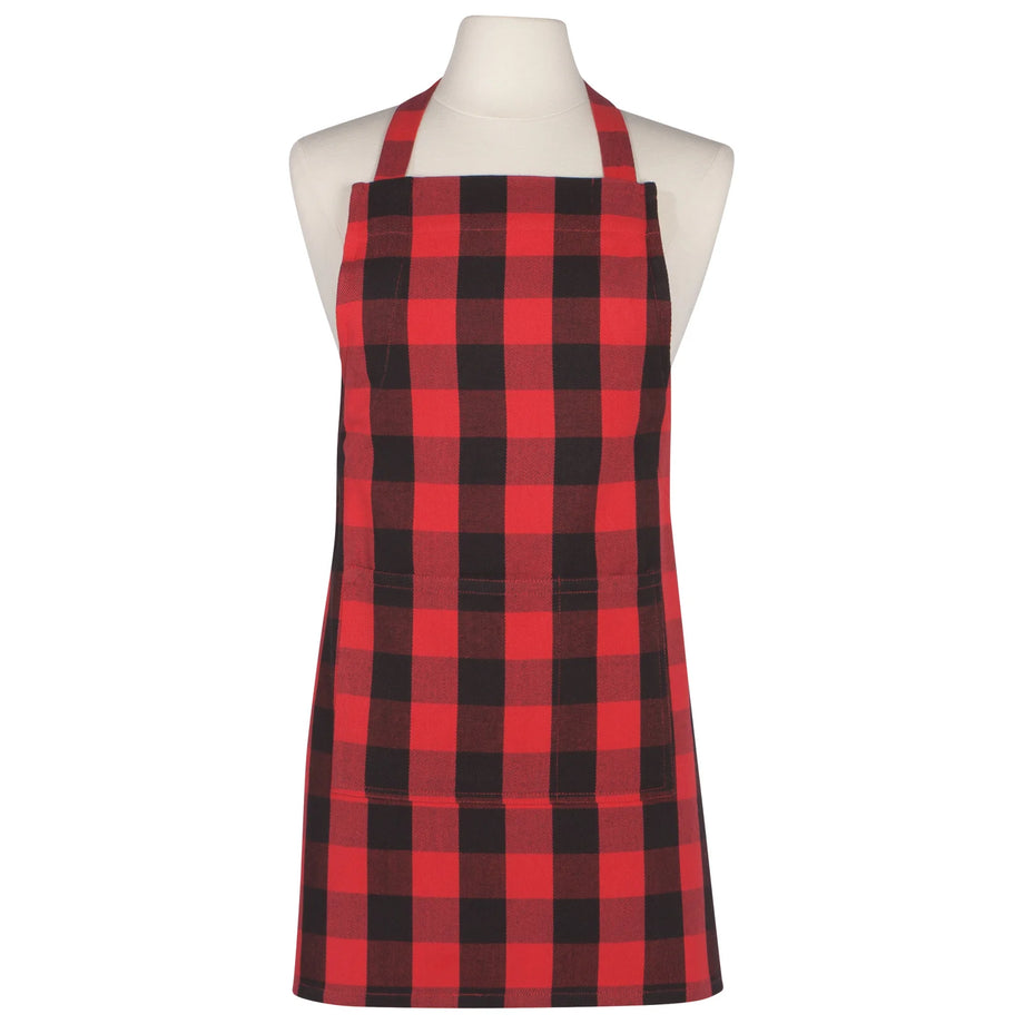Now Designs Petite Junior Chef Apron - Buffalo Check