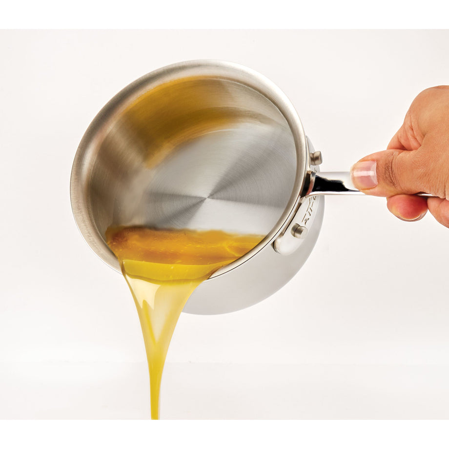 All-Clad D3 Stainless Steel Butter Warmer Saucepan
