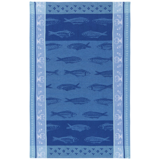 Danica Ripple Terry Coton Dishtowel - Royal Blue