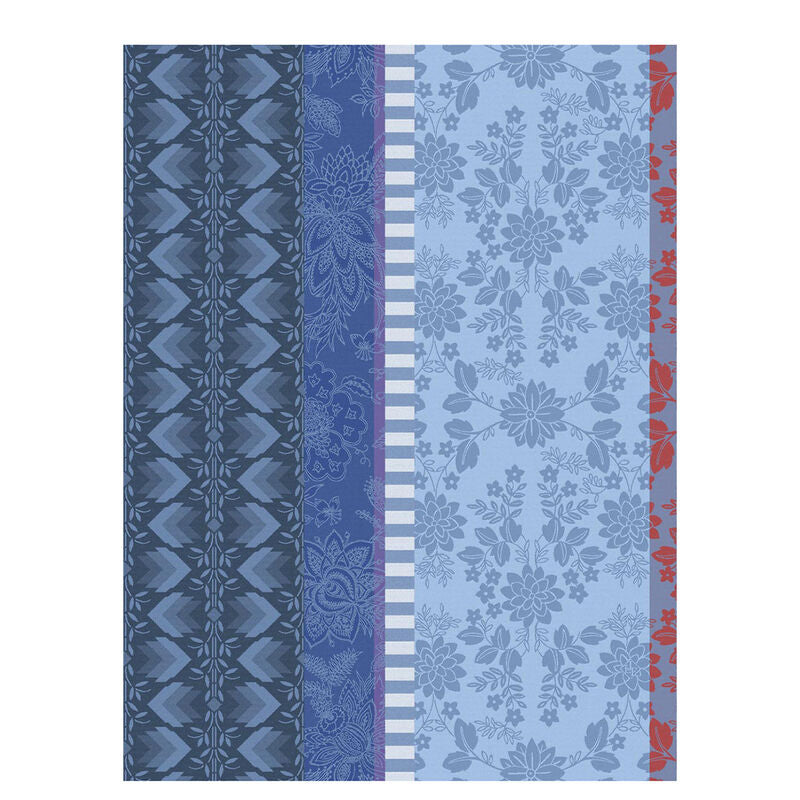 Jacquard Français Cotton Tea Towel – Gipsy / Blue