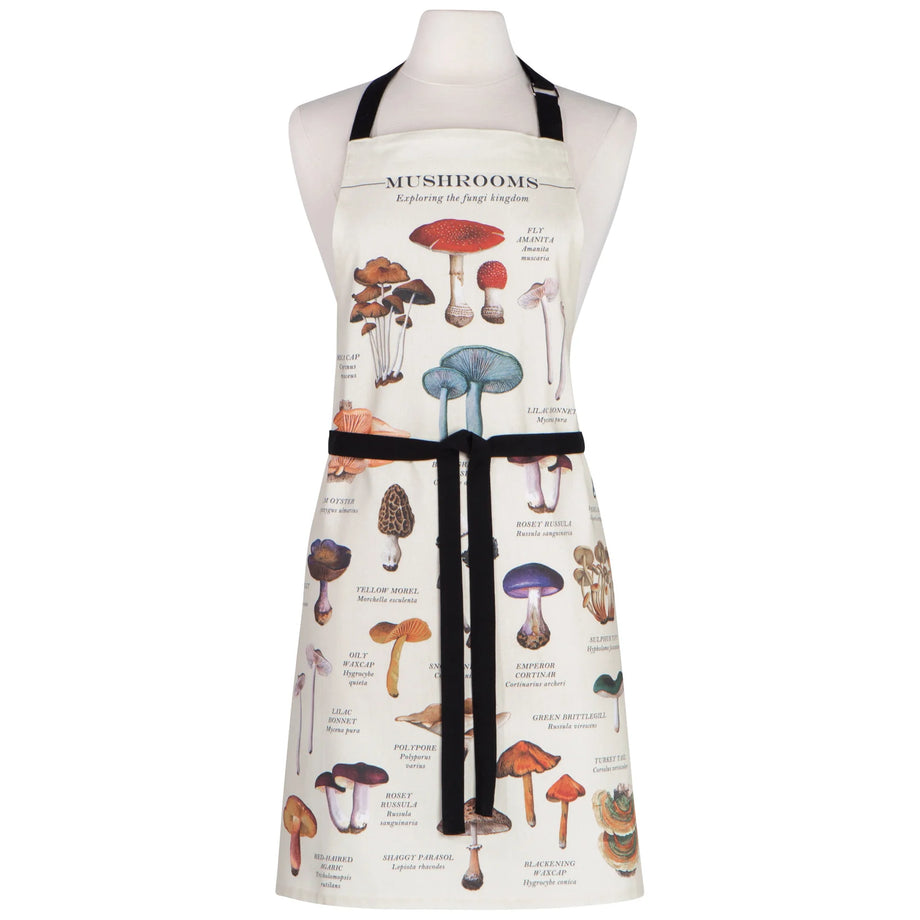 Danica Mushrooms Fine Print Apron