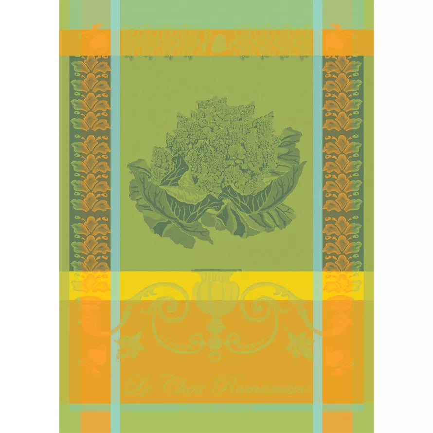 Garnier-Thiebaut Kitchen Towel - Le Chou Romanesco Vert