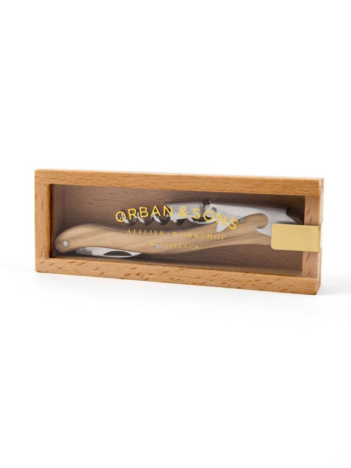 Orban & Sons Olivewood Corkscrew