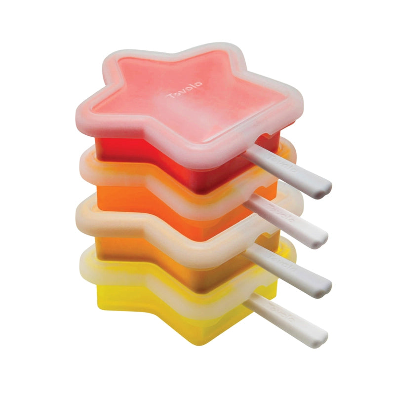 Tovolo Stackable Star Pop Molds - Set de 4