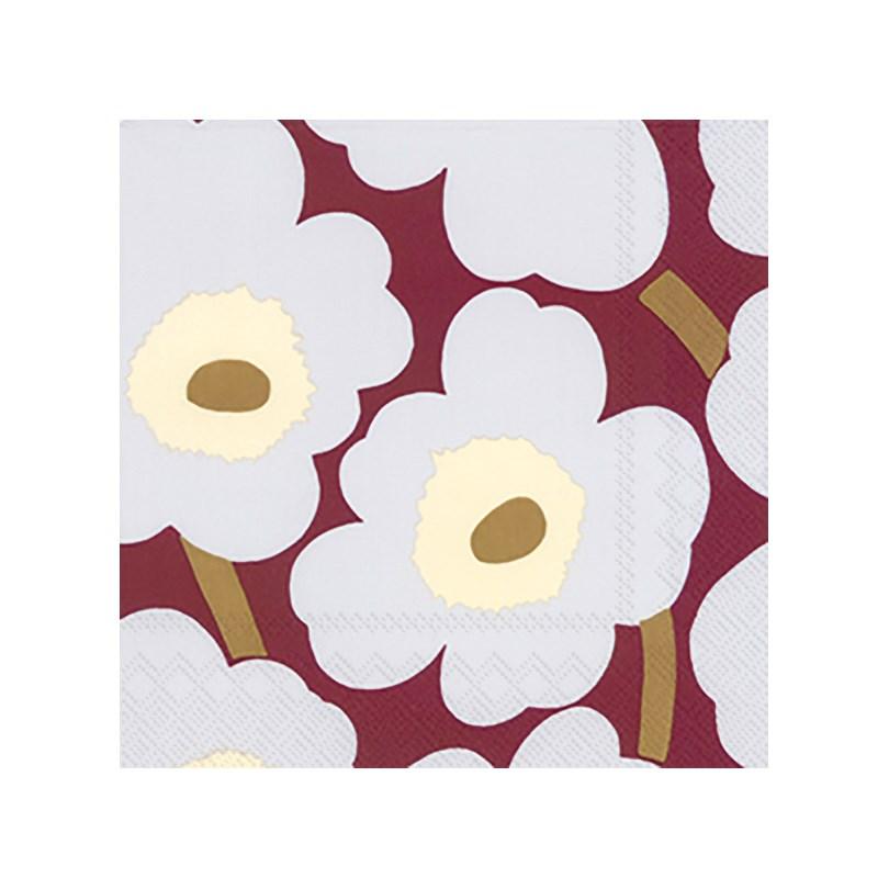 Marimekko Déjeuner serviettes - UNIKKO Bordeaux