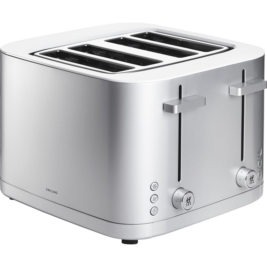 ZWILLING ENFINIGY 4 SHORT SLOTS TOASTER - SILVER — Floor Model