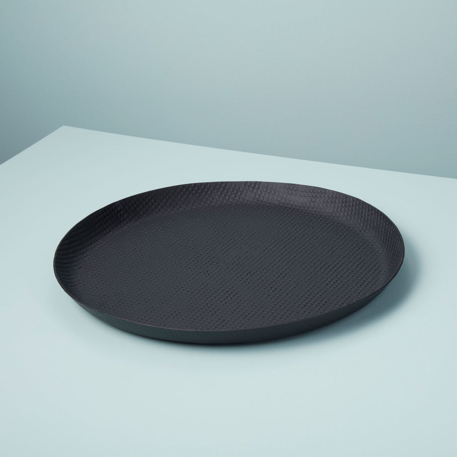 Be Home Black Crosshatch Aluminum - Plateau / xlarge