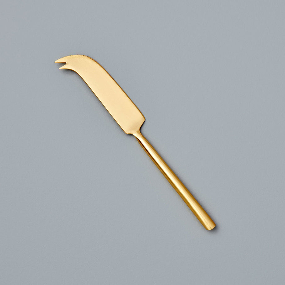 Be Home Matte Metal Cheese Knife - Gold