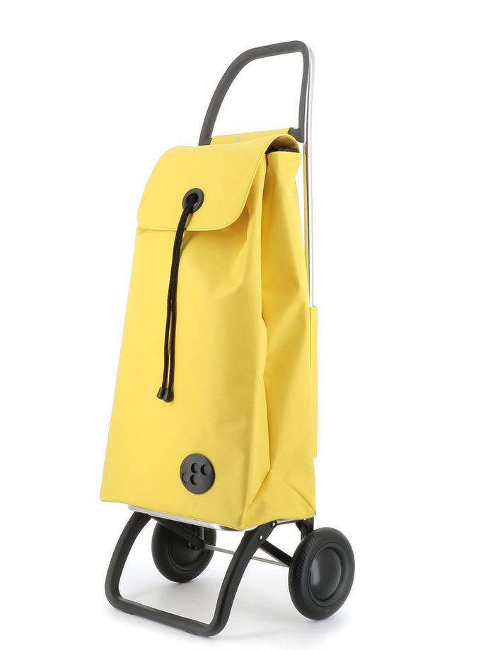 Rolser NEW I-Max MF Convert 2 Wheel Folding Shopping Trolley - Yellow — Floor Model