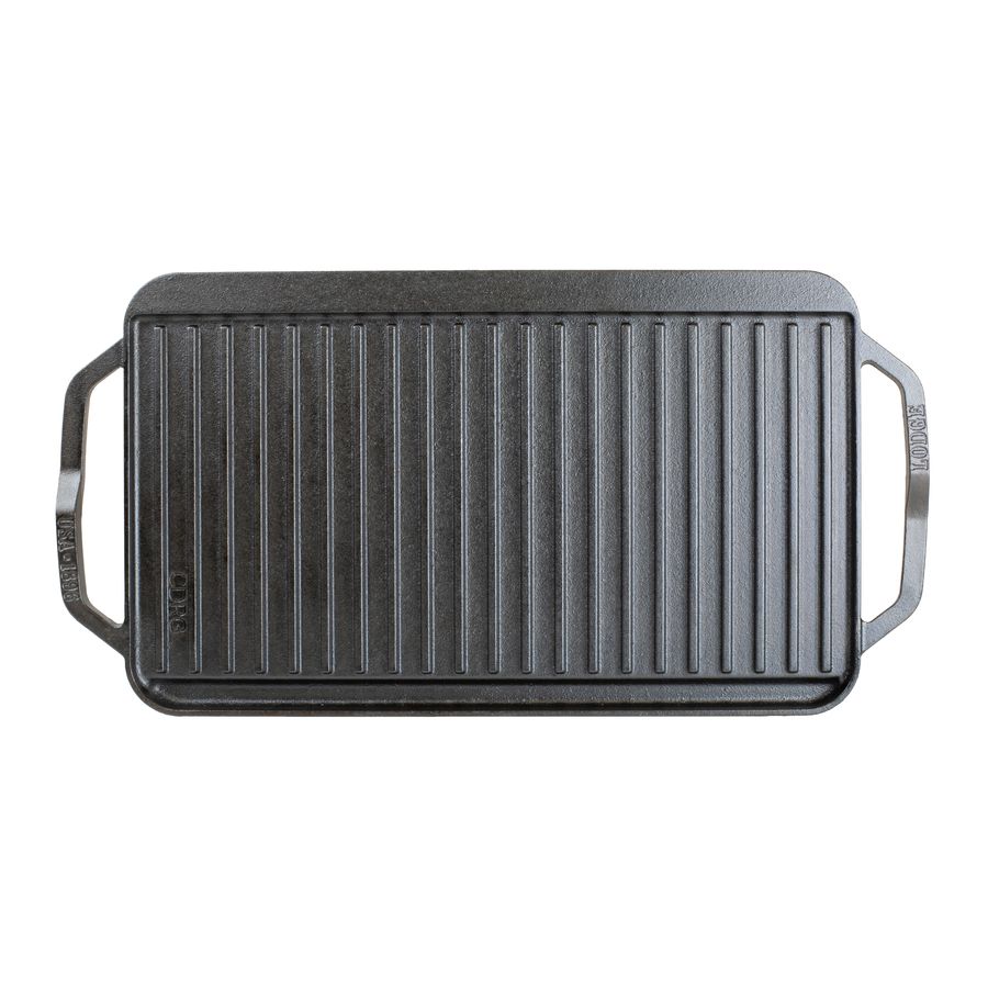 Lodge Chef Collection Cast Iron Reversible Grill/Griddle - 19.5" x 10"