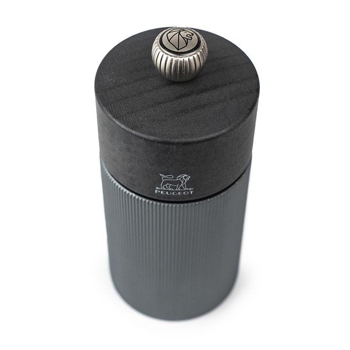 Peugeot Line Manual Pepper Mill - Dark Aluminum / 12cm