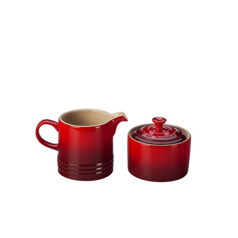 Coffret Crème & Sucre Le Creuset - Cerise