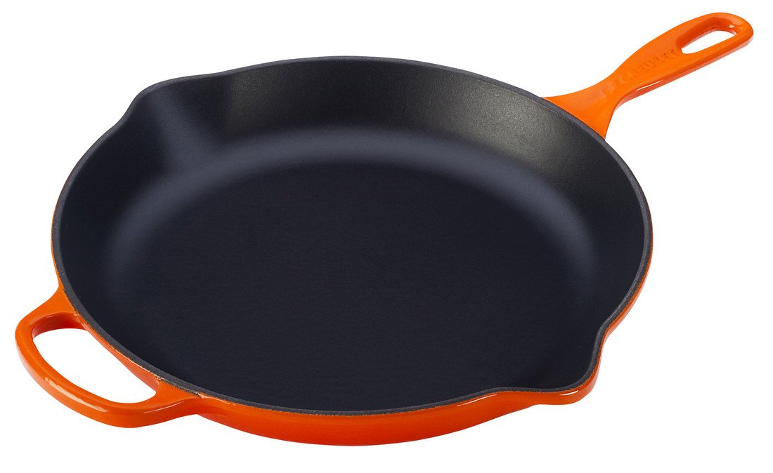 Le Creuset 30cm Signature Iron Handle Skillet - Flame