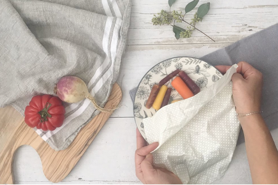 Olsen + Olsen Organic Beeswax Wraps - 3 Pack (impressions mélangées)