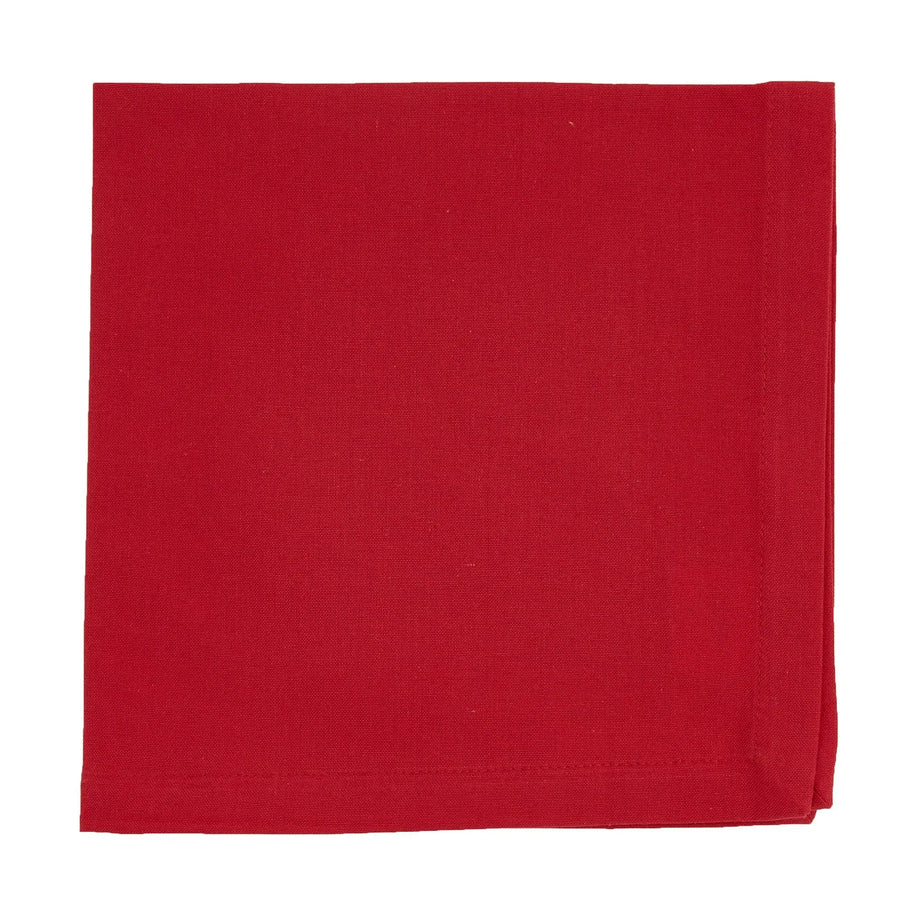 Serviettes en coton Split P Elements - Rouge