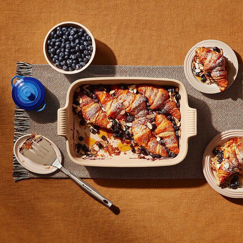 Le Creuset Heritage 4.7L Rectangular Dish - Meringue