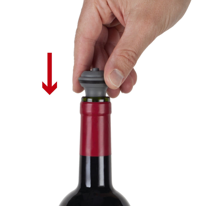 Bouchon à Vin Vacu Vin - Paquet de 6