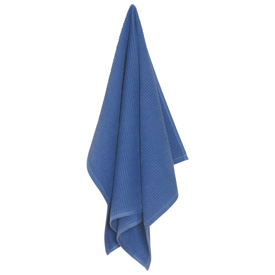 Danica Ripple Terry Coton Dishtowel - Royal Blue